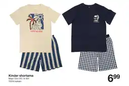 Zeeman Kinder shortama aanbieding