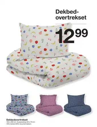 Zeeman Dekbedovertrekset aanbieding
