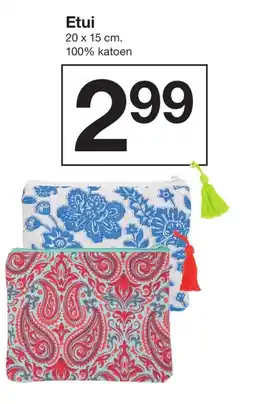 Zeeman Etui aanbieding