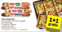 Albert Heijn Herta deegrollen aanbieding