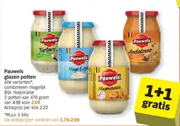 Albert Heijn Pauwels glazen potten aanbieding