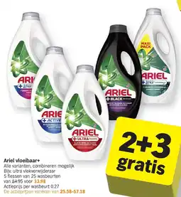 Albert Heijn Ariel vloeibaar aanbieding