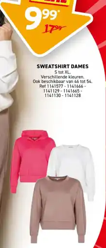 Trafic Sweatshirt dames aanbieding