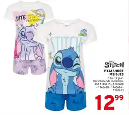 Trafic Stitch pyjashort meisjes aanbieding