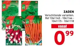 Trafic Zaden aanbieding