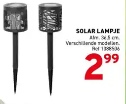 Trafic Solar lampje aanbieding