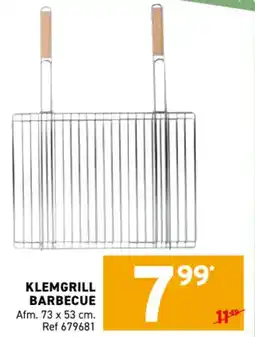 Trafic Klemgrill barbecue aanbieding