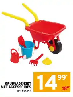 Trafic Kruiwagenset met accessoires aanbieding
