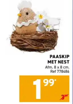 Trafic Paaskip met nest aanbieding
