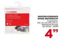Trafic Hoofdkussenhoes spons waterdicht aanbieding