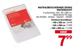 Trafic Matrasbeschermer spons waterdicht aanbieding