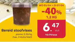 Bon Ap Bereid stoofvlees aanbieding