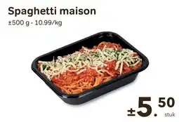 Bon Ap Spaghetti maison aanbieding