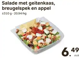 Bon Ap Salade met geitenkaas, breugelspek en appel aanbieding