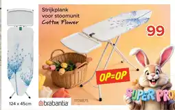 Euroshop Brabantia strijkplank voor stoomunit aanbieding