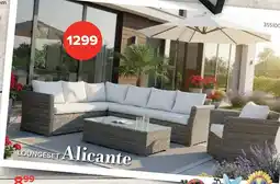 Euroshop Loungeset alicante aanbieding