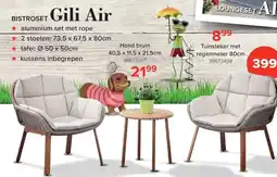 Euroshop Bistroset Gili Air aanbieding