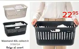 Euroshop Wasmand 40L collect-it aanbieding