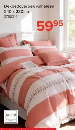 Euroshop Dekbedovertrek Anneleen aanbieding