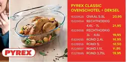 Euroshop Pyrex classic ovenschotel + deksel aanbieding