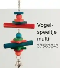 Euroshop Vogel speeltje multi aanbieding