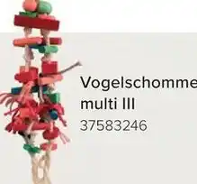 Euroshop Vogelschommel multi III aanbieding