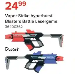 Euroshop Vapor Strike hyperburst Blasters Battle Lasergame aanbieding