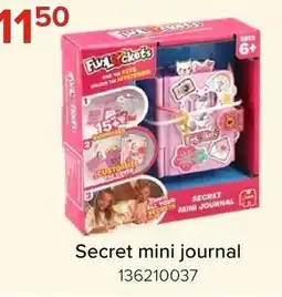 Euroshop Secret mini journal aanbieding