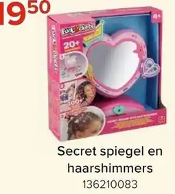 Euroshop Secret spiegel en haarshimmers aanbieding
