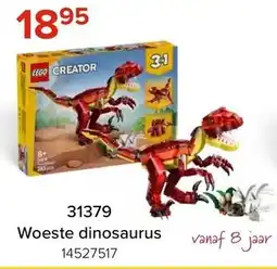 Euroshop Lego Creator 31379 Woeste dinosaurus aanbieding