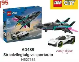 Euroshop Lego City 60489 Straalvliegtuig vs.sportauto aanbieding