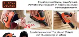 Euroshop Black+ decker Detailschuurmachine The Mouse aanbieding