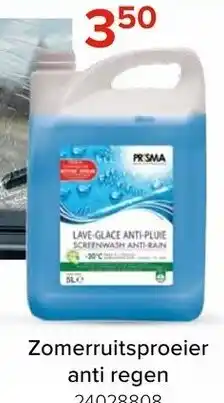 Euroshop Prisma Zomerruitsproeier anti regen aanbieding