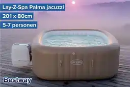Euroshop Bestway Lay-Z-Spa Palma jacuzzi aanbieding