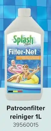 Euroshop Splash Patroonfilter reiniger aanbieding