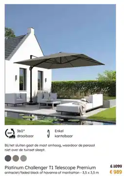 Europoint Platinum Challenger T1 Telescope Premium aanbieding