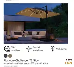 Europoint Platinum Challenger T2 Glow aanbieding