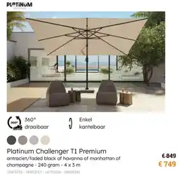 Europoint Platinum Challenger T1 Premium aanbieding