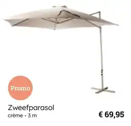 Europoint Zweefparasol aanbieding