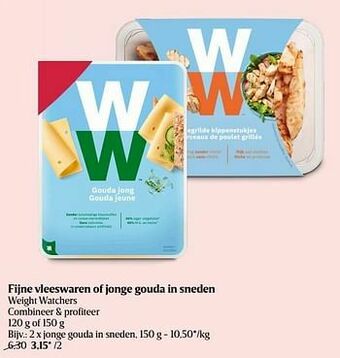 Delhaize Jonge gouda in sneden aanbieding