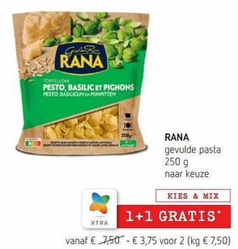 Rana gevulde pasta