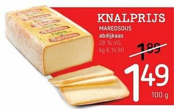 Maredsous abdijkaas