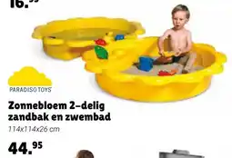 Europoint Zonnebloem 2 delig Zandbak en Zwembad aanbieding