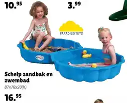 Europoint Schelp Zandbak en Zwembad aanbieding