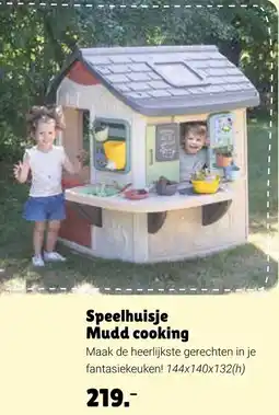 Europoint Speelhuisje Mudd Cooking aanbieding