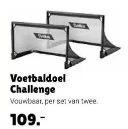 Europoint Voetbaldoel Challenge aanbieding
