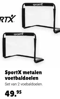 Europoint SportX Metalen Voetbaldoelen aanbieding