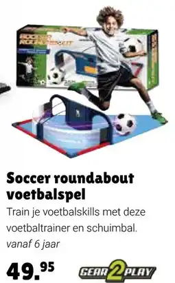 Europoint Soccer Roundabout Voetbalspel aanbieding