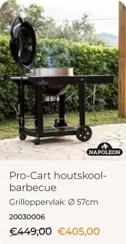 Europoint Pro Cart Houtskoolbarbecue aanbieding