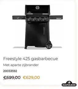 Europoint Napoleon Freestyle 425 Gasbarbecue aanbieding